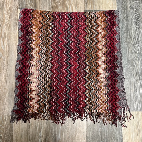 Missoni Zig Zag Fringe Scarf - Picture 5 of 5